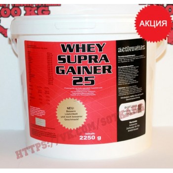Высокобелковый гейнер: Activevites Whey Supra Gainer || 2.25kg
