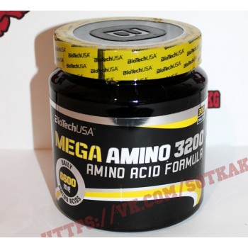 Аминокислоты: BioTech Mega Amino 3200 || 300таб