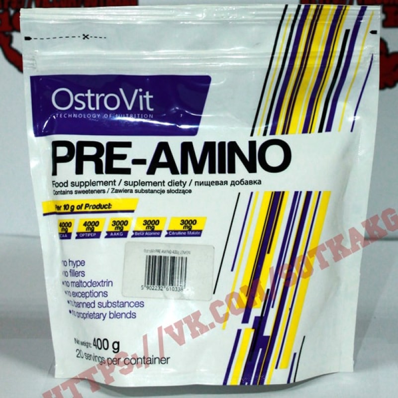 Аминокислоты: Ostrovit Pre Amino || 400g