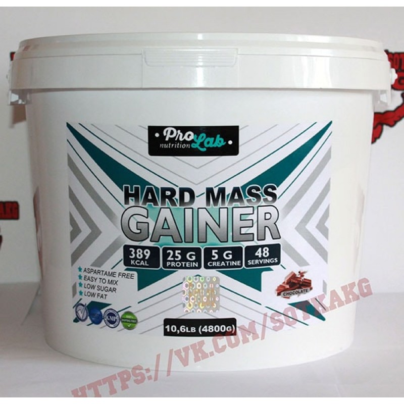 Высокобелковый гейнер: ProLab nutrition Hard mass || 4.8кг