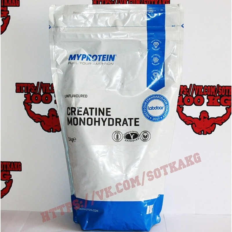 Креатин моногидрат: MyProtein Monohydrate || 1кг